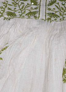 Embroidered Kurta with Mirror Work(offers accepted