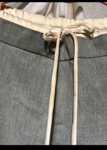 ZARA Grey Wide Leg Trousers