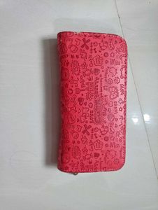Cute Red Cartoon Wallet