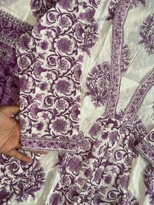 Brand new Floral kurta set 1