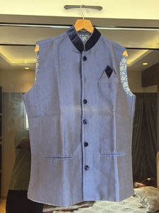 Stylish Blue Waistcoat