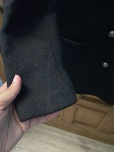 Black Double-Breasted Blazer