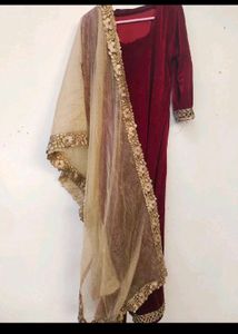 Gown With Duppatta