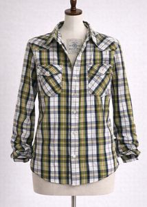 Men Plaid Shirt