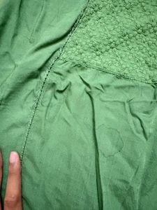 Stylish Printed Smocked Waist Top