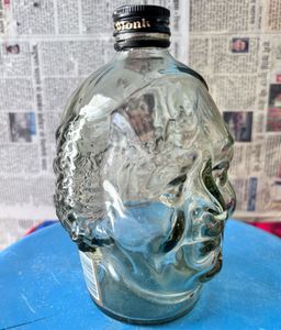 Vintage Old Monk Face Bottle 🍾✨