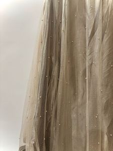 Elegant Pearl Embellished Skirt and blouse lehenga