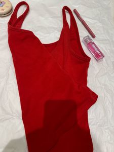 Vibrant Red Camisole Top