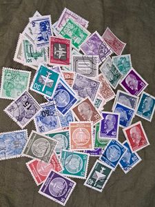 EAST GERMANY DDR 65 DIFFERENT USED STAMp