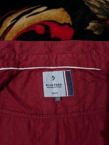 Camel Active Maroon Shirt