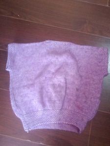 Cozy Purple Knit Sweater