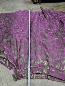 Beautiful Purple Lehenga Skirt