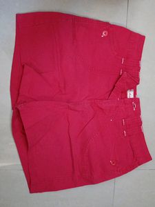 Red Shorts For Women