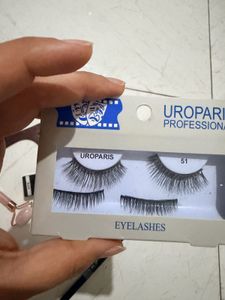 Beauty Combo with MAC Lipstick, lashes, comb etc