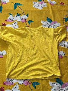 Vintage Yellow Graphic Tee