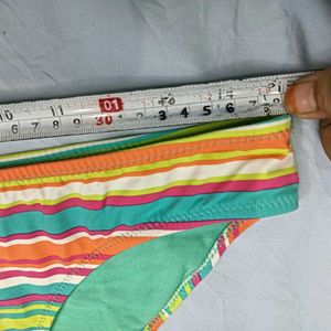 Colorful⚛️ Striped Bikini Bottom