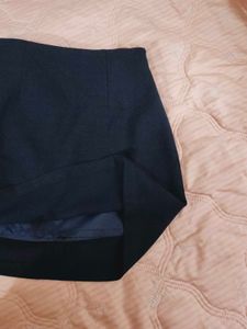 Classic Navy A-Line Skirt