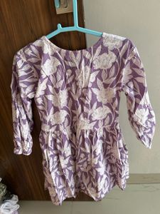 Short Kurti Lavender