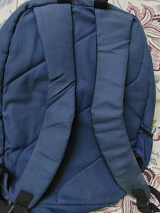 Dark Blue Backpack with 'GN WRC' Graphic