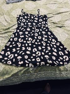 Leopard Print Mini Dress