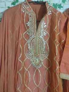 Embroidered Indian Salwar Kameez Set