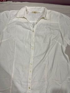 White Button-Down Shirt