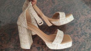 Chic Strappy Block Heels
