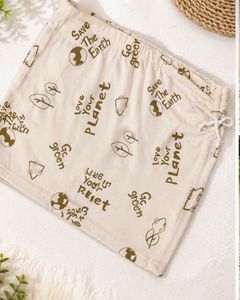 Eco-Friendly Graphic Print Shorts