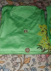 kurti pant dupatta set