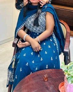 Exquisite Navy Blue Indian Wear