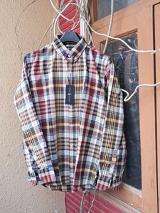 Ralph Lauren Custom Fit Plaid Shirt
