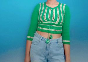 Wool Crop Top