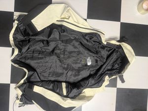 The North Face Cream &amp; Black Jacket