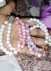 COMBO Beaded Bracelet with Picture JAI GURUJI 😍