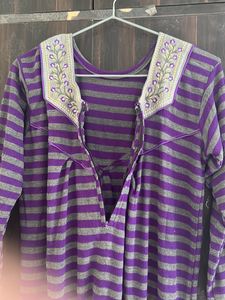 Combo Of 2 Feeding Maternity Gowns