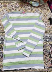 Guess Striped Long Sleeve Top