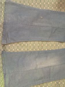 Light Wash Flared Jeans