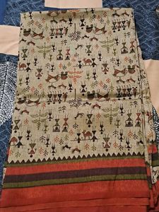Unique Tribal Print Saree