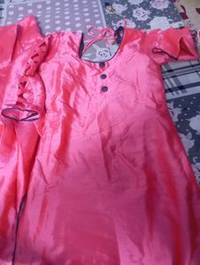 Pink Kurta Set with Patiala Pants
