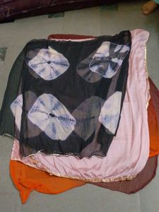 Stylish Tie-Dye Dupatta of 3
