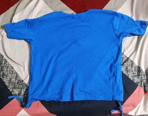 2pc Women's T-Shirt Bundle Blue and Red
