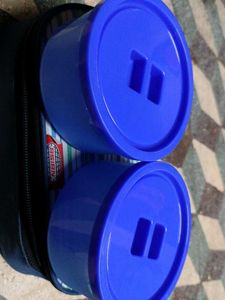 Portable Lunch Box with Containers Air Tight