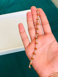 Rudraksh Bracelet 💎Pure Silver (wt:4.400g)
