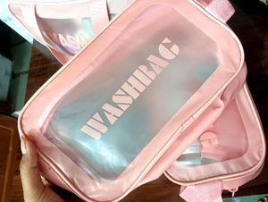 Cute Pink Wash Bag Pouch