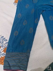 Blue Printed Kurta