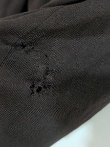 Chick Brown Cardigan with Leopard Print Collar