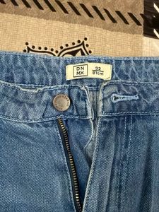Light Blue Distressed Denim Jeans