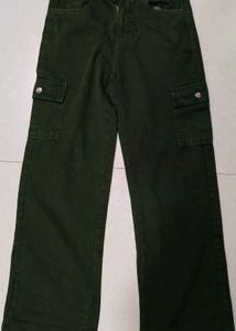Olive Green Cargo Pants