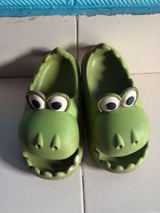 Cute Green Crocodile clogs