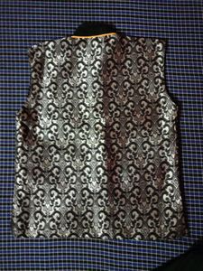Vintage Style Patterned Vest